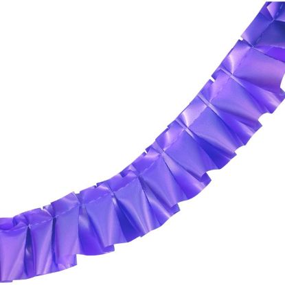 Picture of 50mm PRE PLEATED RIBBON X 10 METRES LAVENDER