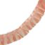 Picture of 50mm PRE PLEATED RIBBON X 10 METRES PEACH