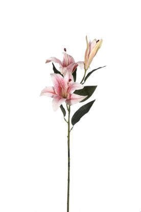 Picture of 86cm UV RESISTANT GIANT TIGER LILY SPRAY PINK