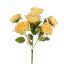 Picture of 42cm LARGE PEONY BUSH (7 HEADS) YELLOW