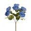 Picture of 42cm LARGE PEONY BUSH (7 HEADS) BLUE
