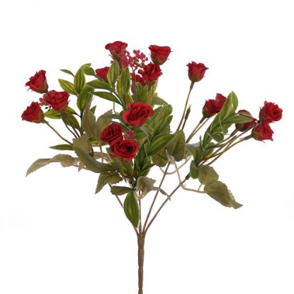 Picture of 30cm MINI ROSEBUD BUSH RED