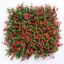 Picture of 50cm X 50cm UV RESISTANT PLASTIC FOLIAGE WALL GREEN/RED