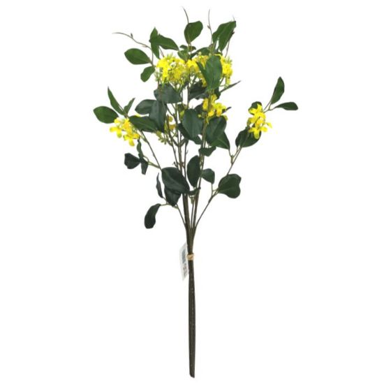 Picture of 65cm BLOSSOM BUNDLE (3 STEMS) YELLOW