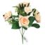Picture of 31cm ROSE BUSH (10 HEADS) PEACH