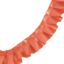 Picture of 50mm PRE PLEATED RIBBON X 32 METRES DARK ORANGE