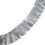 Picture of 50mm PRE PLEATED RIBBON X 32 METRES SILVER