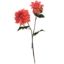 Picture of 60cm REAL TOUCH DAHLIA SPRAY ORANGE/RED