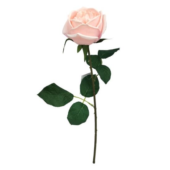 Picture of 41cm REAL TOUCH GLOBE ROSE LIGHT PINK