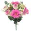 Picture of 33cm ROSE & CHRYSANTHEMUM BUSH PINK MIX