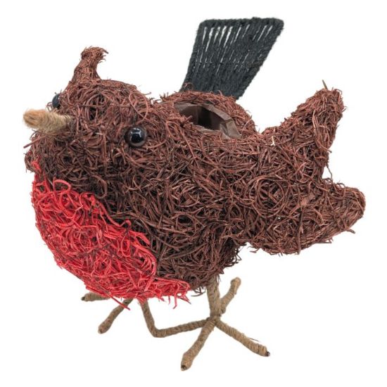 Picture of 44cm NATURAL SALIM LARGE ROBIN PLANTER WITH PLASTIC LINING