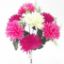 Picture of SPIKY CHRYSANTHEMUM BUSH IVORY/PINK/CERISE