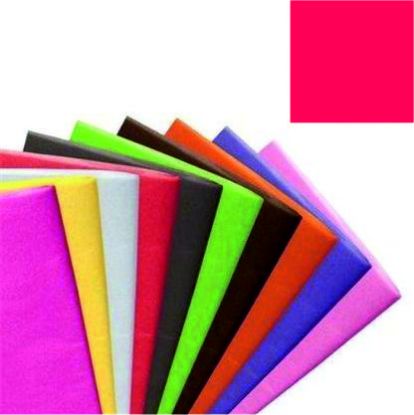 Picture of TISSUE PAPER 500 X 750mm (17gsm) X 240 SHEETS DEEP PINK
