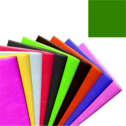 Picture of TISSUE PAPER 500 x 750mm (17gsm) X 48 SHEETS HUNTER GREEN