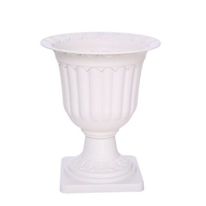 Picture of 42.5cm PLASTIC XL FLOWER VASE IVORY
