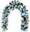 Picture of 180cm BAUBLE GARLAND WITH BOWS BLUE/WHITE