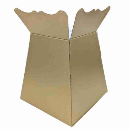 Picture of EURO VASE BOUQUET BOX GOLD X 30pcs