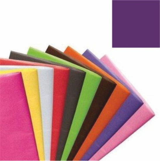 Picture of TISSUE PAPER 500 x 750mm (17gsm) X 48 SHEETS PURPLE