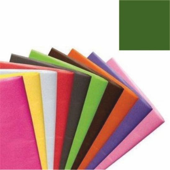 Picture of TISSUE PAPER 500 x 750mm (17gsm) X 48 SHEETS OLIVE GREEN
