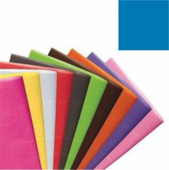 Picture of TISSUE PAPER 500 X 750mm (17gsm) X 240 SHEETS YALE BLUE