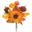 Picture of 43cm AUTUMN MIXED POMEGRANATE & ROSE BUSH ORANGE/RUST