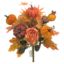 Picture of 39cm AUTUMN MIXED PUMPKIN BUSH ORANGE/BROWN