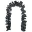 Picture of 270cm (9ft) TINSEL GARLAND DARK GREEN/WHITE