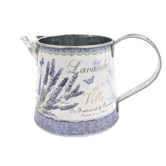 Picture of 11.5cm METAL JUG WITH HANDLE - LAVENDER