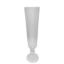 Picture of 56cm GLASS GIANT RIBBED CHAMPAGNE FLUTE VASE CLEAR