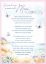 Picture of PLASTIC COATED MEMORIAL CARD X 6pcs - REMEMBERING A WONDERFUL MUM ON MOTHERS DAY
