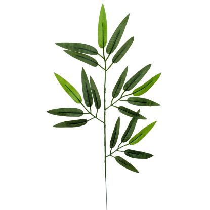 Picture of 52cm BAMBOO LEAF SPRAY (BUNDLE OF 12pcs) GREEN
