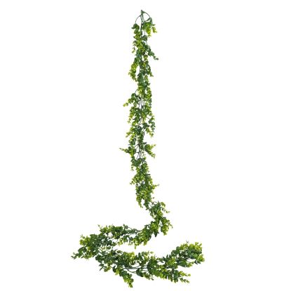 Picture of 180cm PLASTIC EUCALYPTUS GARLAND GREEN