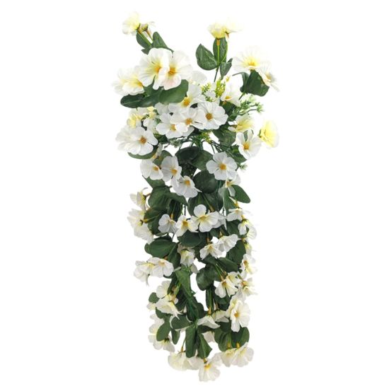 Picture of 56cm NASTURTIUM TRAILING BUSH IVORY