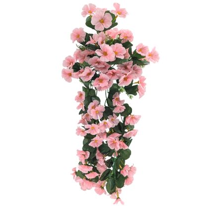 Picture of 56cm NASTURTIUM TRAILING BUSH LIGHT PINK