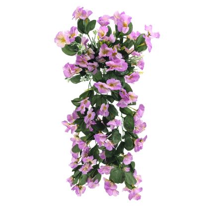Picture of 56cm NASTURTIUM TRAILING BUSH LILAC/PURPLE