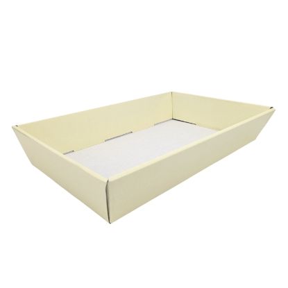 Picture of 40 X 26cm LARGE HAMPER TRAY IVORY