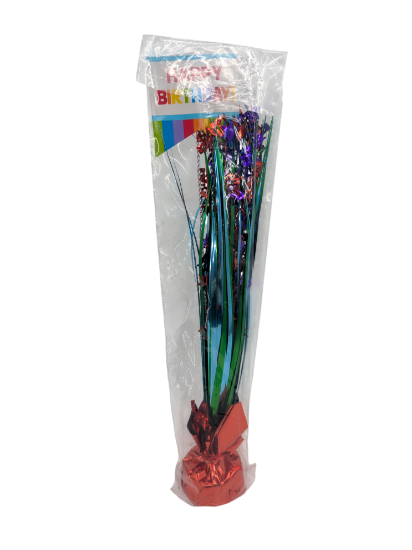 Picture of AMSCAN 45cm HAPPY BIRTHDAY SPRAY TABLE CENTREPIECE
