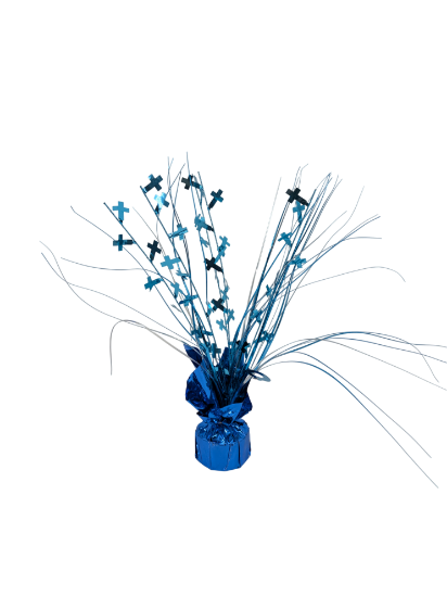 Picture of 32cm CENTREPIECE BALLOON WEIGHT BLUE