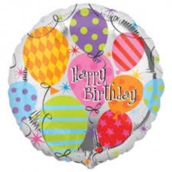 Picture of ANAGRAM 17 INCH FOIL BALLOON - BIRTHDAY BALLOONS