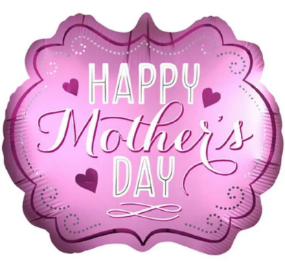 Picture of ANAGRAM 25" SUPERSHAPE LARGE FOIL BALLOON - HAPPY MOTHERS DAY