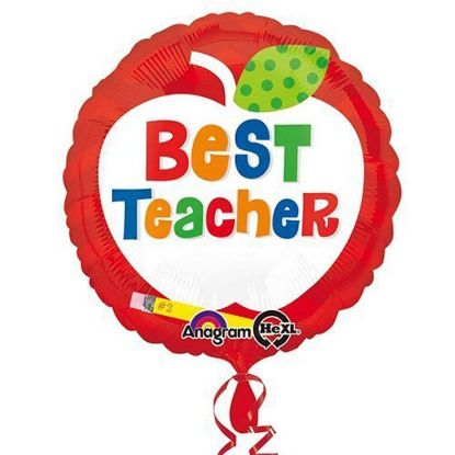 Picture of ANAGRAM 17 INCH FOIL BALLOON - BEST TEACHER