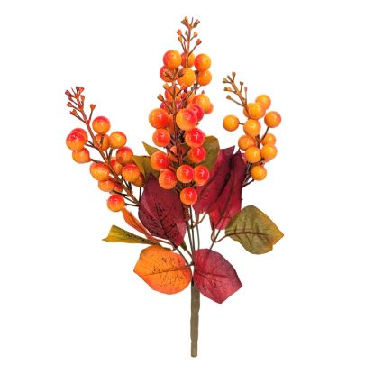 Picture of 34cm AUTUMN BERRY BUSH ORANGE/RED
