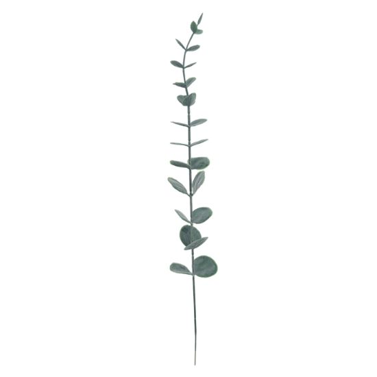 Picture of 37cm PLASTIC EUCALYPTUS SPRAY (BUNDLE OF 6pcs) GREEN