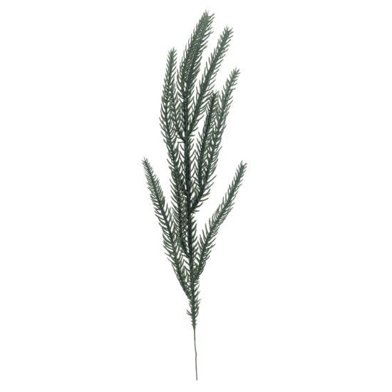 Picture of 35cm PLASTIC SPRUCE SPRAY (BUNDLE OF 12pcs) GREEN